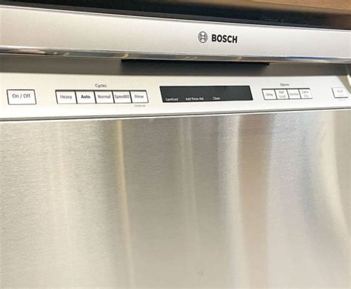 How do you cancel a cycle on a Bosch dishwasher?