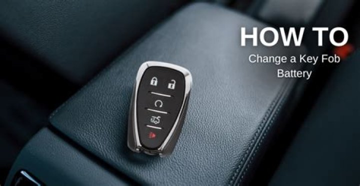 How do you change the battery in a SimpliSafe key fob?