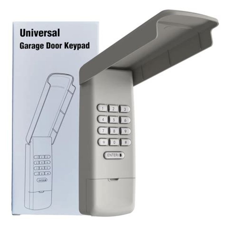 How do you change the code on a linear garage door keypad?