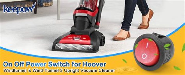 How do you change the power switch on a Hoover WindTunnel?