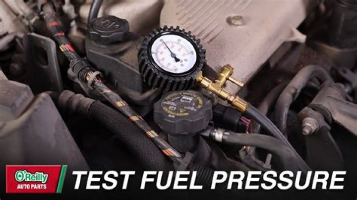 How do you check fuel system pressure?