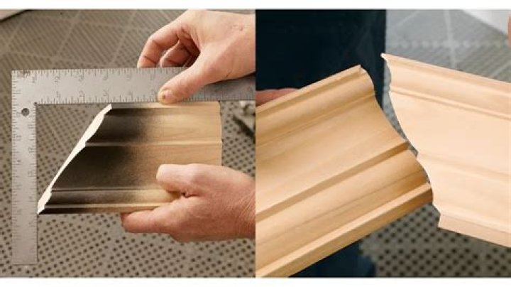 How do you cope with crown molding?