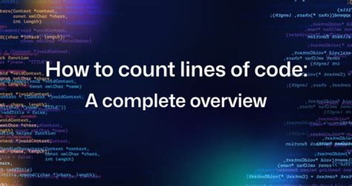 How do you count lines of code in Visual Studio code?