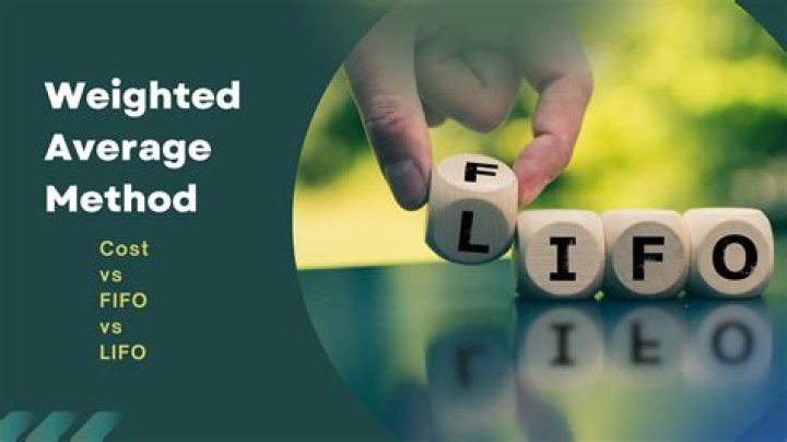 How do you do weighted average LIFO and FIFO?