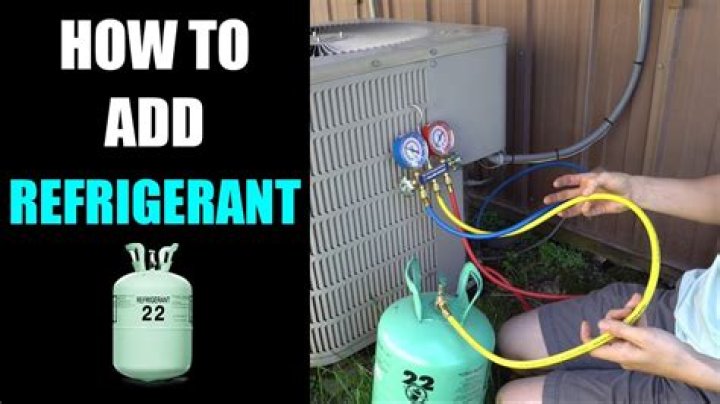 How do you drain Freon from air conditioner?