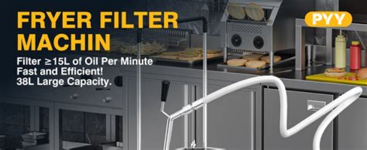 How do you filter fry oil?