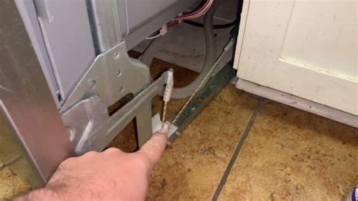 How do you fix a squeaky dishwasher door?