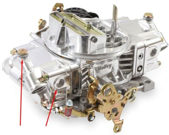 How do you fix a stuck float on a Holley carburetor?