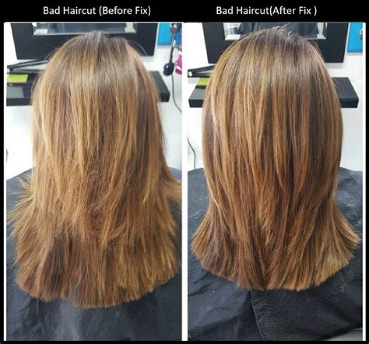 How do you fix choppy layers in hair?