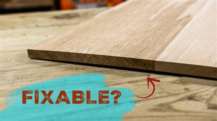 How do you flatten warped wood panels?