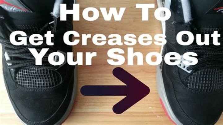 How do you get creases out of suede Jordans?