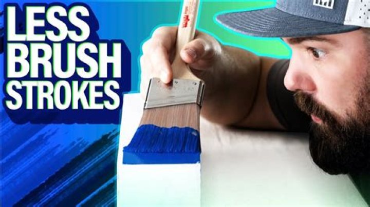 How do you get rid of brush strokes in polyurethane?