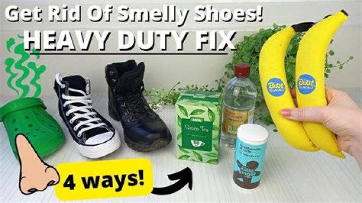 How do you get urine smell out of shoes?