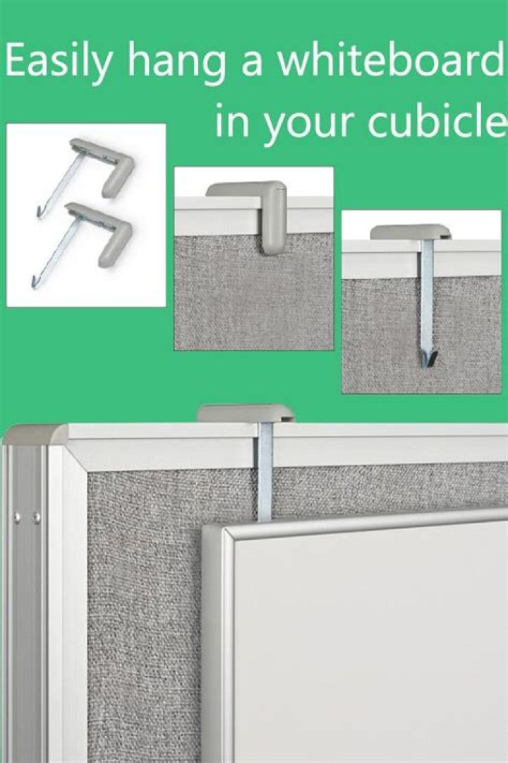 How do you hang a heavy dry erase board?