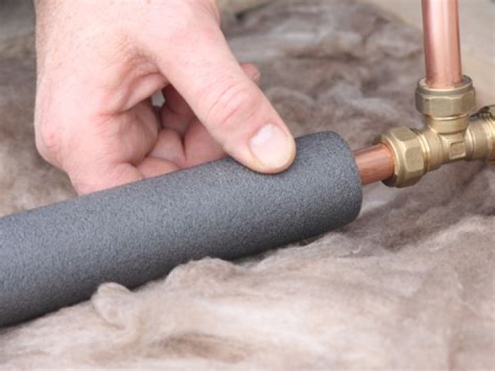 How do you heat tape water pipes?