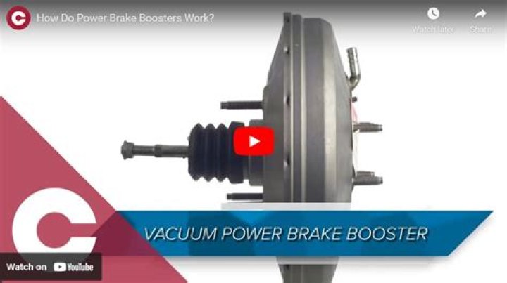 How do you install a power brake booster?