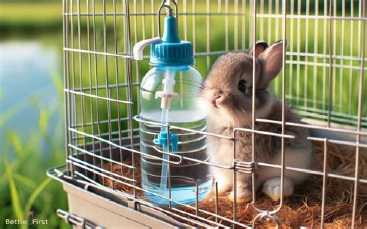 How do you insulate a rabbit water bottle?