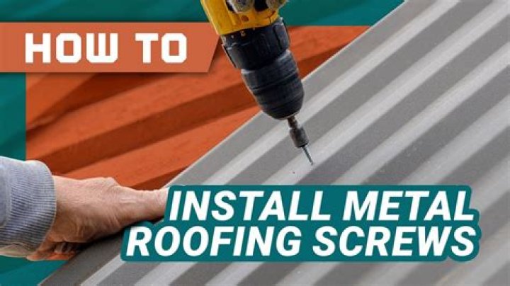 How do you keep a metal roof from slipping?