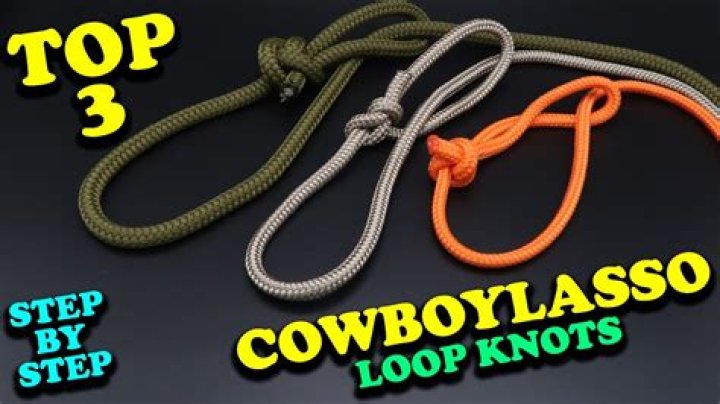 How do you make a cowboy rope knot?