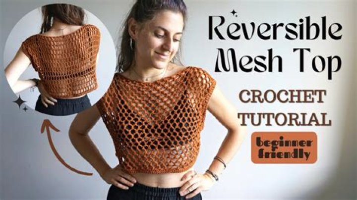 How do you make a fishnet top?