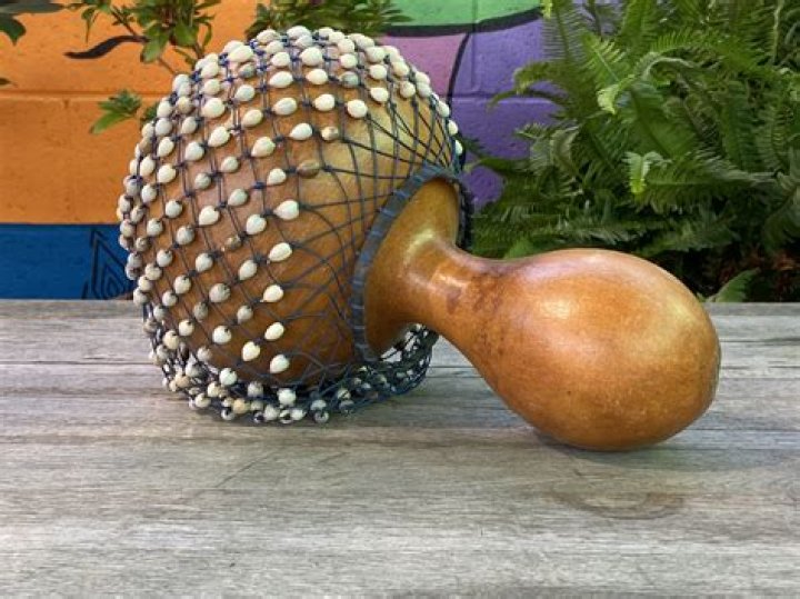 How do you make a gourd into a rattle?