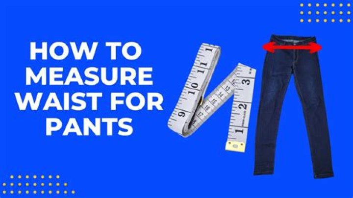 How do you measure an elastic waistband?