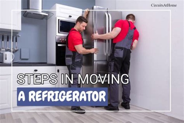 How do you move a fridge up stairs?