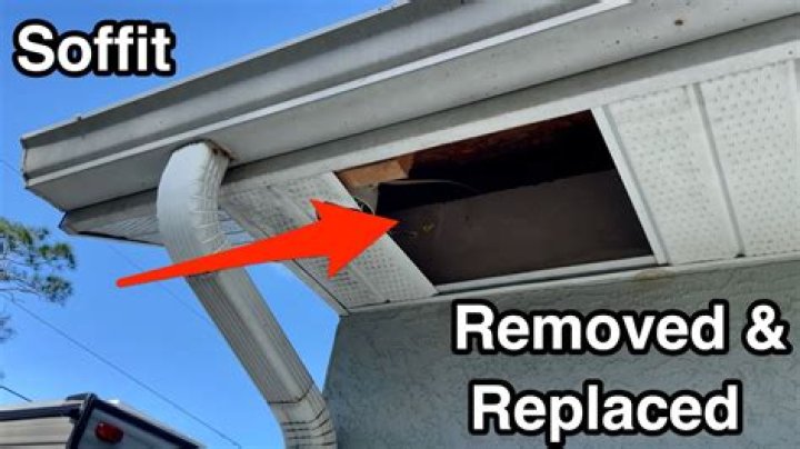 How do you open aluminum soffit?