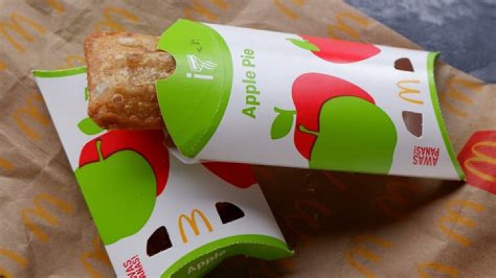 How do you reheat McDonalds apple pie?