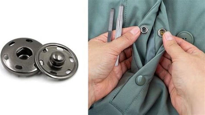 How do you remove metal buttons from jeans?
