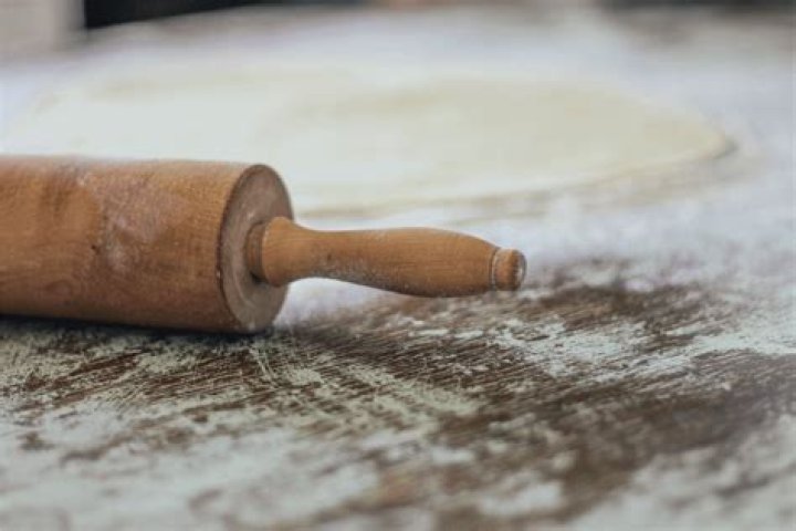 How do you remove mold from a wooden rolling pin?
