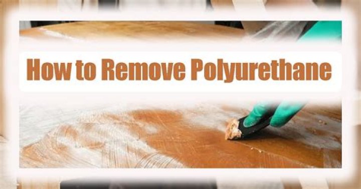 How do you remove polyurethane from concrete?