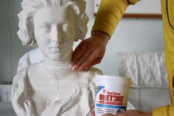 How do you repair a plaster sculpture?