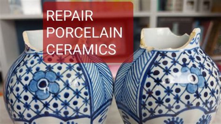 How do you repair porcelain figurines?