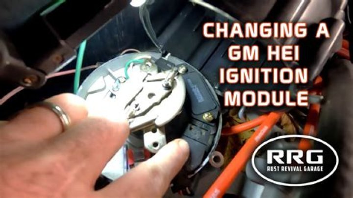 How do you replace an ignition module?