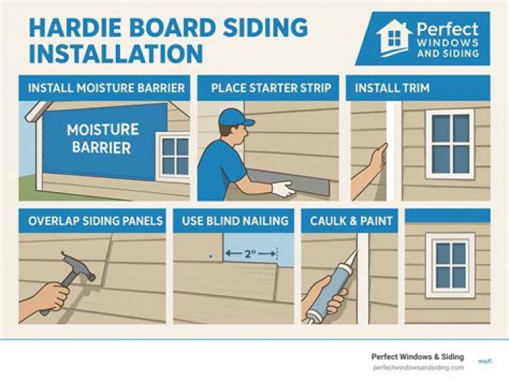 How do you replace Hardie board siding?
