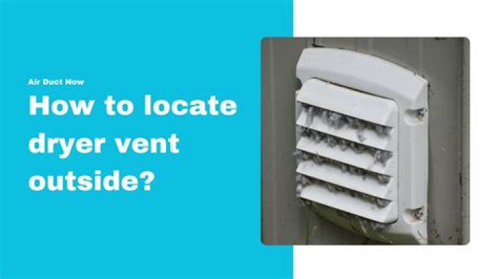 How do you seal an outside dryer vent?