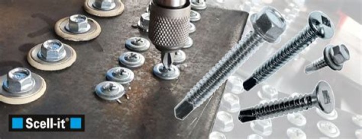 How do you self drill sheet metal screws?