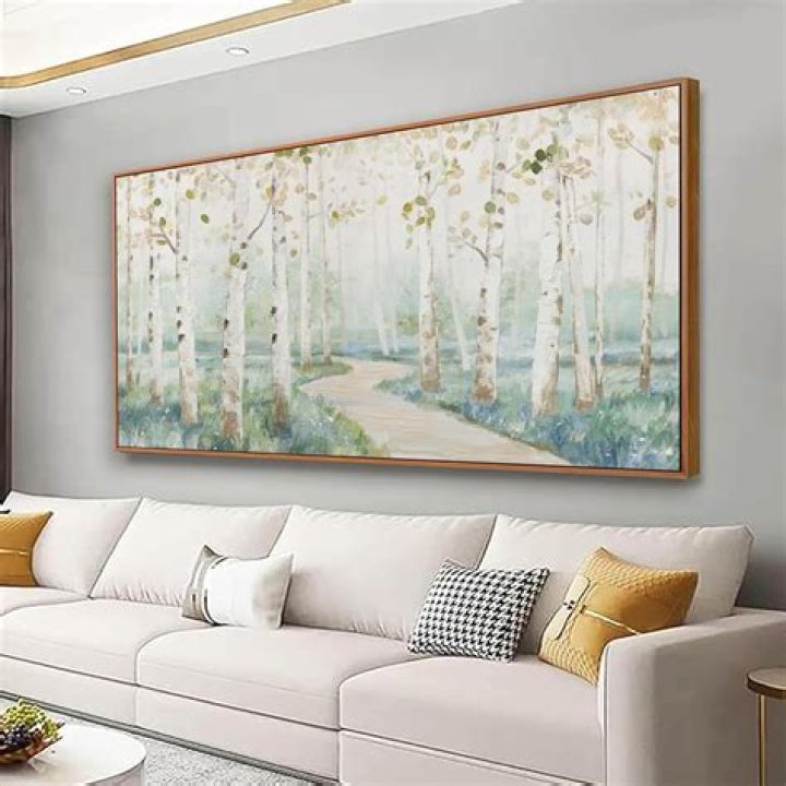 How do you store framed artwork?