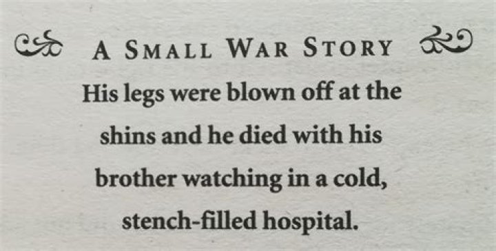 How do you tell a war story quotes?