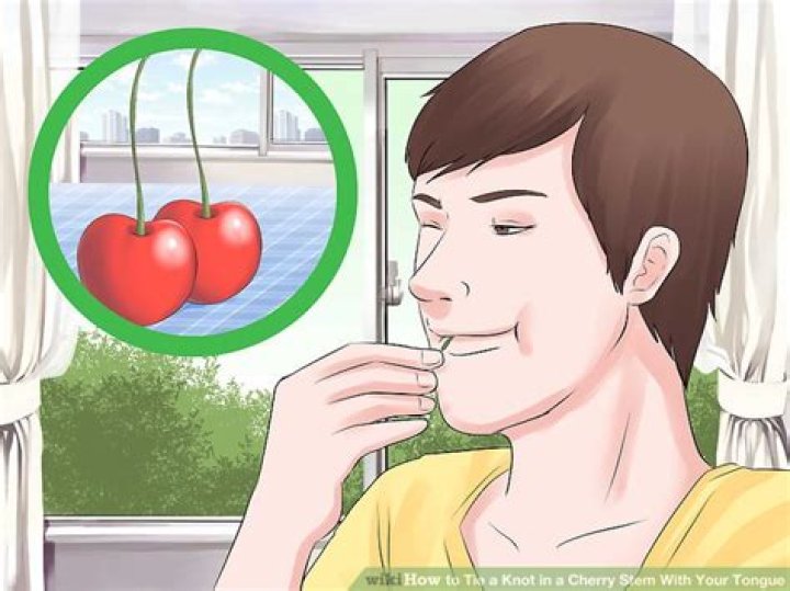 How do you tie a cherry stem with your tongue Youtube?