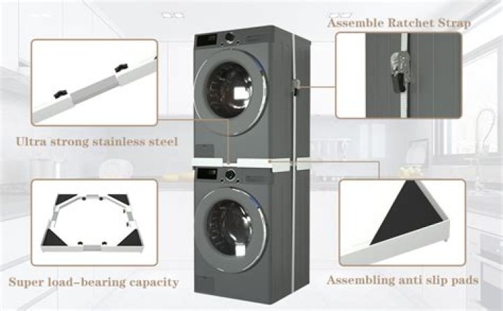 How do you transport a stackable washer and dryer?