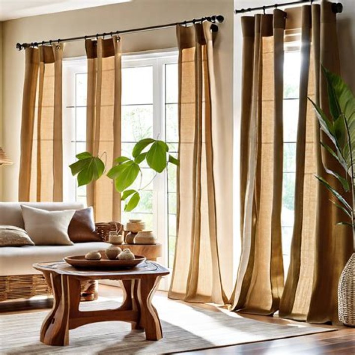 How do you use balloon curtains?