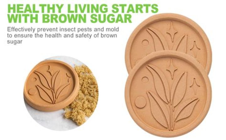 How do you use brown sugar in a terracotta disk?