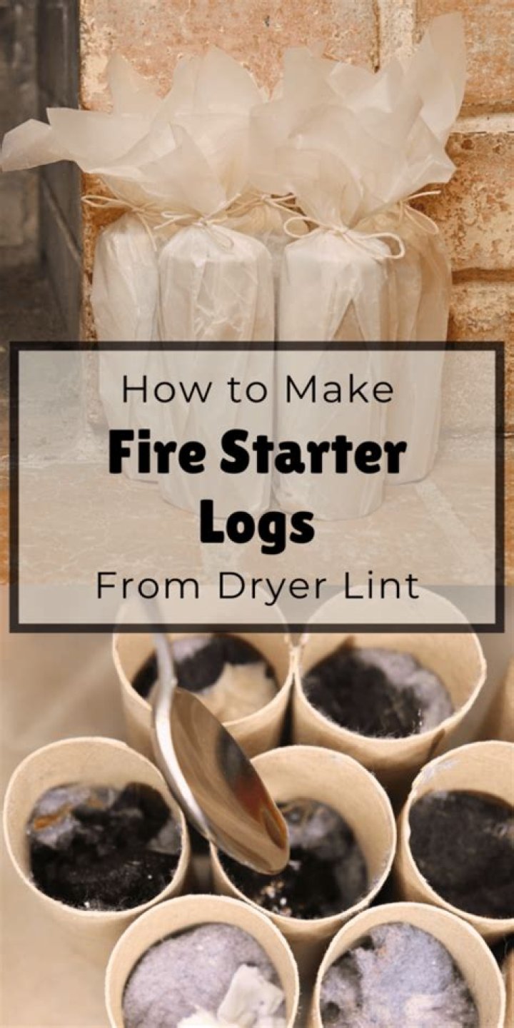 How do you use fire starter logs?