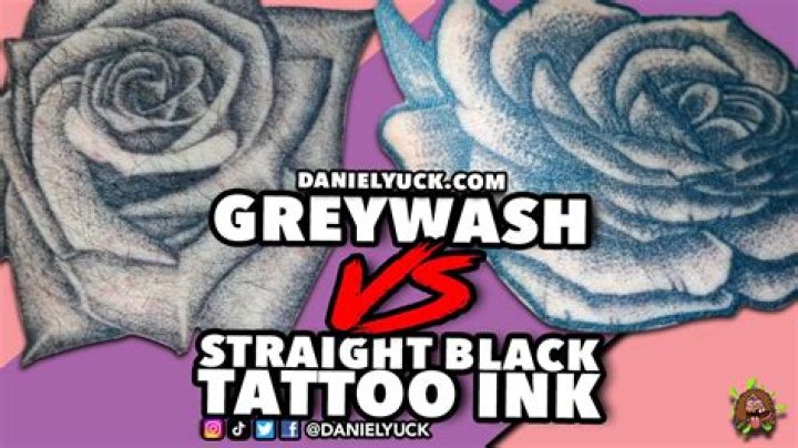 How do you use GREY wash tattoo ink?