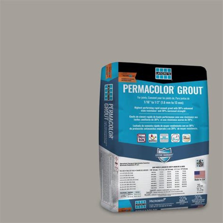 How do you use Permacolor grout?