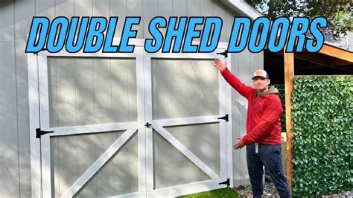 How do you weather seal a shed door?