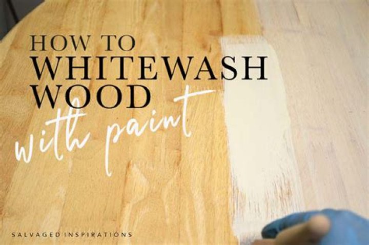 How do you whitewash Cypress?