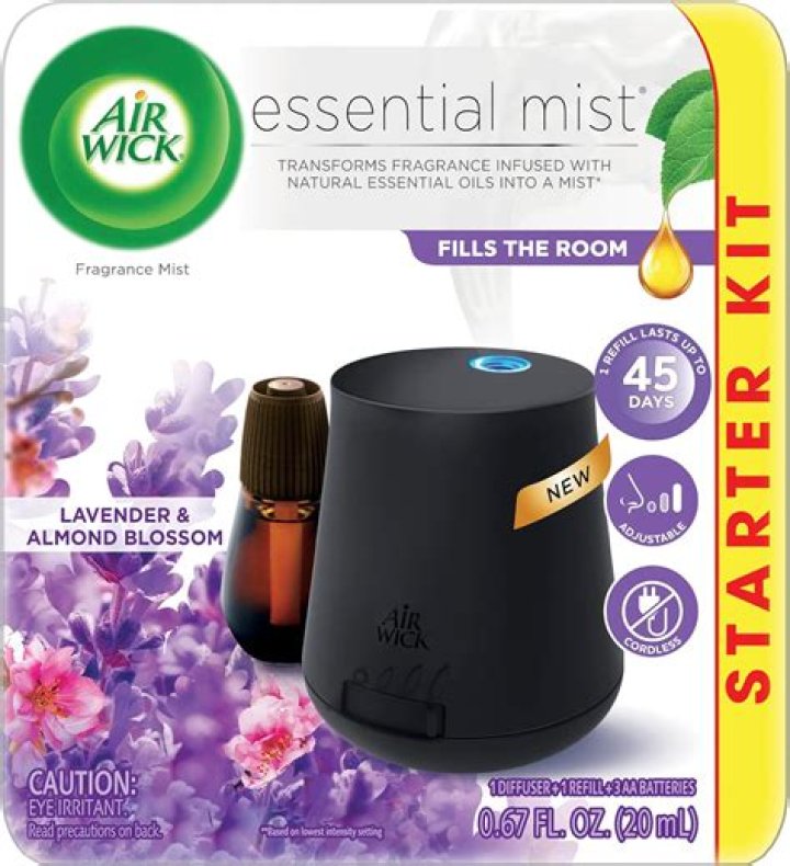 How does the Air Wick mist work?